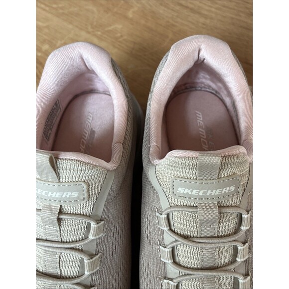 Skechers Sport Women's Summits Fun Flare Sneaker, TPPK=Taupe Pink, 7.5 - Picture 5 of 8